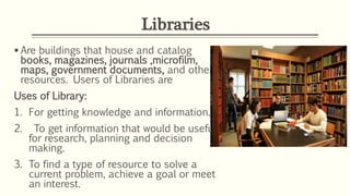 Using internet and library for research | PPTX | Internet for Beginners ...