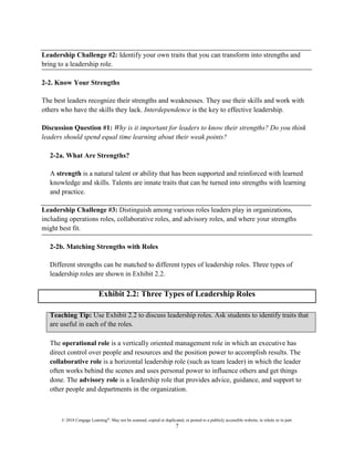 Leadership Experience 7th Edition Daft Solutions Manual | PDF