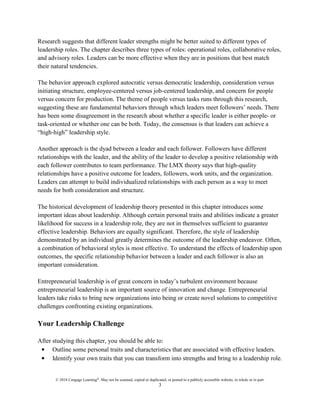 Leadership Experience 7th Edition Daft Solutions Manual | PDF