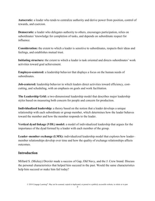 Leadership Experience 7th Edition Daft Solutions Manual | PDF
