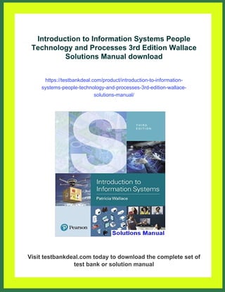 Makuri Technology Process Handbook.pdf Introduction to Information Systems People Technology and Processes 3rd ...