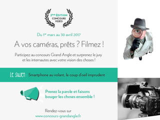 Concours vidéo Grand Angle de la Fondation MAIF - Jean-Marc Truffet. Slide 3