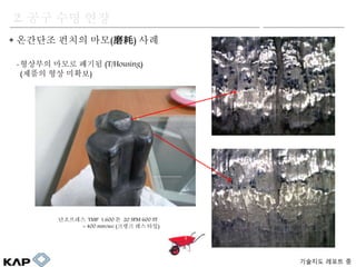 ???? ??? ?
? ???? ??? ??(ĥ) ??
-???? ??? ??? (T/Housing)
(??? ?? ???)
????? TMP 1,600 ? 20 SPM 600 ST
= 400 mm/sec (??? ?? ??)
2. ?? ?? ??
 