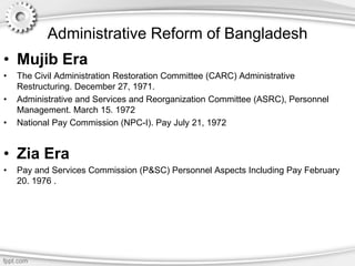 Civil Service in Bangladesh.ppt