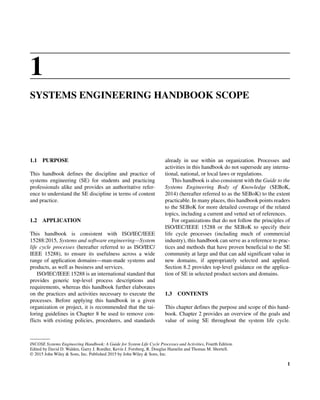 Incose Handbook.pdf INCOSE Systems Engineering Handbook A Guide for System Life Cycle ...