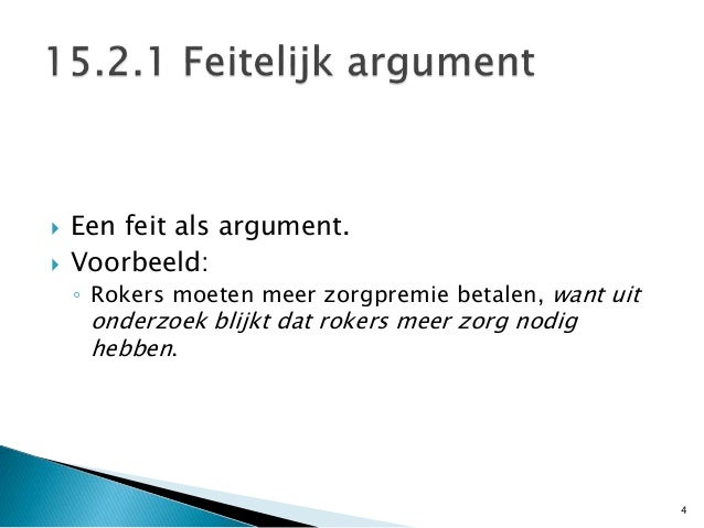 Argumenteren