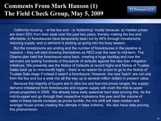 16193713 T2 Partners Presentation On The Mortgage Crisis