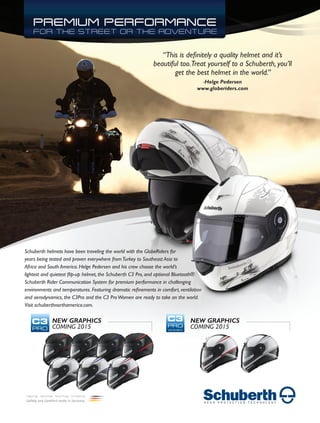 racing sports touring cruising
Safety and Comfort made in Germany
 