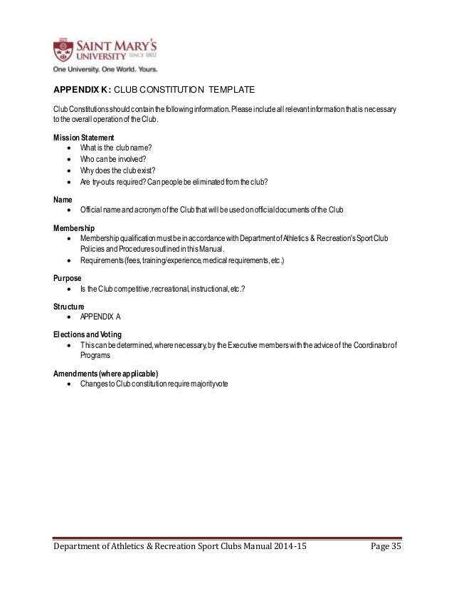 Club Policy Manual 20142015 updated April 17th 2014 (1)