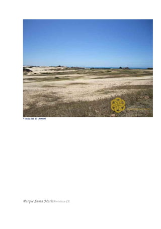 Venda: R$ 137.500,00
Valor do m²: R$ 110,00
Parque Santa MariaFortaleza-CE
 