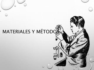 MATERIALES Y MÉTODOS
 