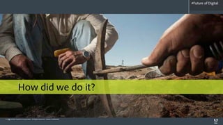 #Future of Digital
                                                                               #AdobeSummit




                 How did we do it?

© 2012 Adobe Systems Incorporated. All Rights Reserved. Adobe Confidential.
   18
 