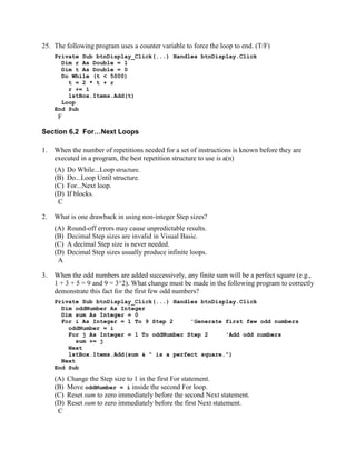 Comprehensive Guide to Programming with Visual Basic 2012 and Python | PDF