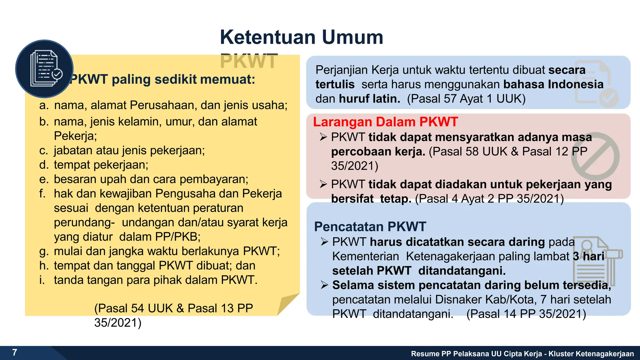 Resume PP UU Cipta Kerja - Klaster Ketenagakerjaan.pptx