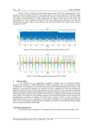 Voltage control of AC hybrid microgrid | PDF