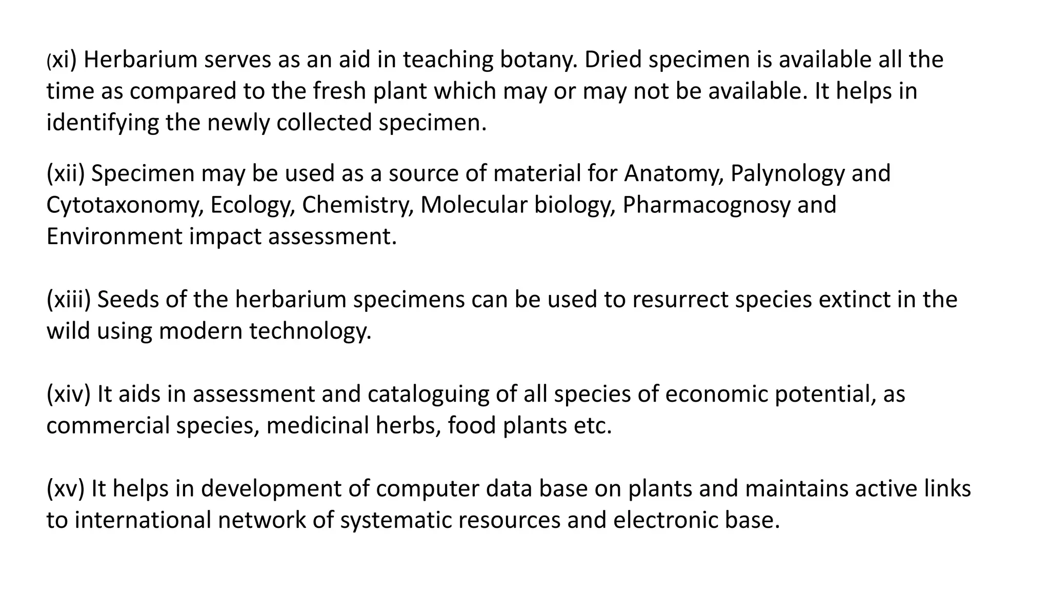 PLANT HERBARIUM TECHNIQUES POWERPOINT .pptx