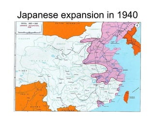 Japanese expansion in 1940
 