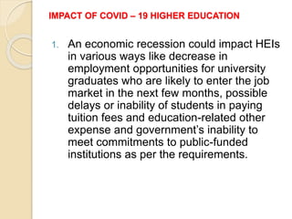 impact of covid 19 0n education system 0f india | PPTX