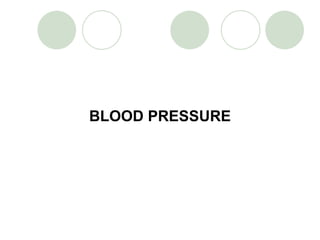 BLOOD PRESSURE 