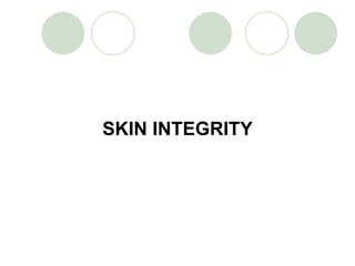 SKIN INTEGRITY 