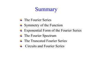 Fourier series and Fourier transform in po physics | PPT