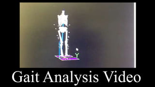 Gait Analysis Video
 