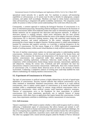 conscious computational cosmology (ccc) the last... CONSCIOUSNESS IN AI SYSTEMS: A REVIEW - ijaia | PDF