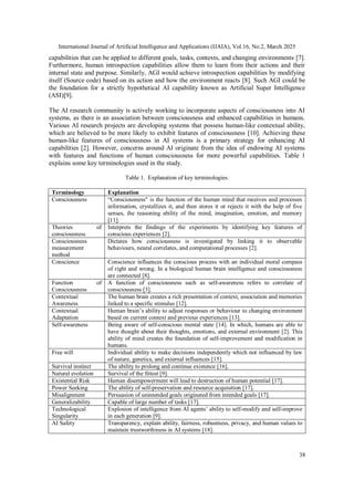 conscious computational cosmology (ccc) the last... CONSCIOUSNESS IN AI SYSTEMS: A REVIEW - ijaia | PDF