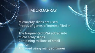 Presentation on genomics of topic bioinformatics | PPT