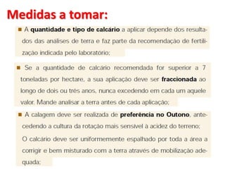Medidas a tomar:
 