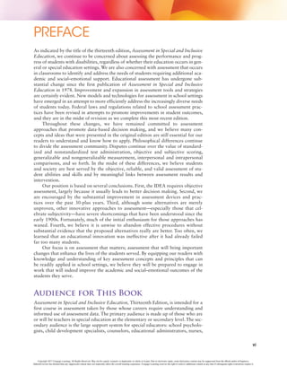 (eBook PDF) Assessment in Special and Inclusive Education 13th Edition ...