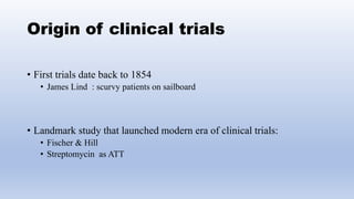 First Trial phases of a clinical trial and accelerated drug | PPTX