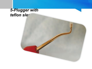5-Plugger with
teflon sleeve
 