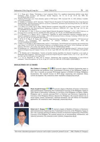 Electronic datasheet parameter extractor and verifier system for ...