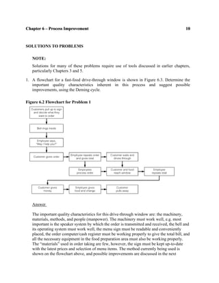 Introduction to Six Sigma and Process Improvement 2nd Edition Evans ...