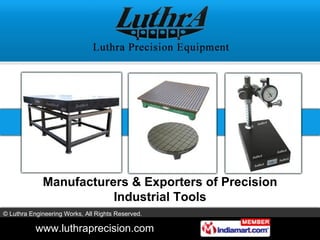 Manufacturers & Exporters of Precision Industrial Tools 