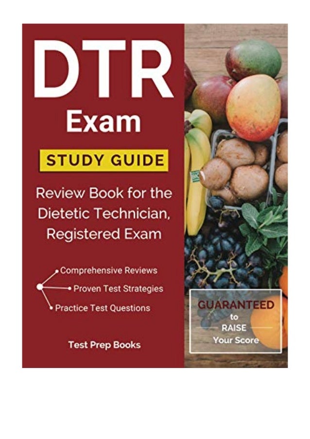 Dietitian Study Guide Dietitian Study Guide