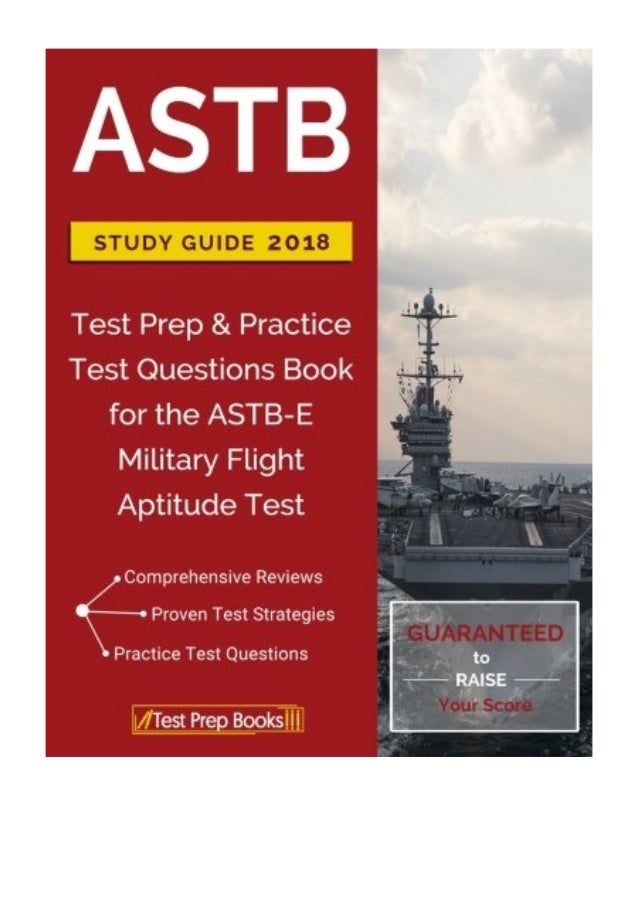 ASTB Study Guide 2018 PDF Test Prep Books Military Study Guide Team Test Prep Practice Test