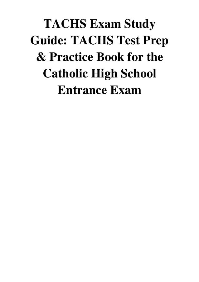 Tachs Exam Study Guide Pdf Tachs Prep Books 2018 2019 Prep Team T
