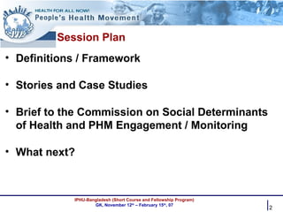 FINAL PPT Social Determinants of Health | PPT