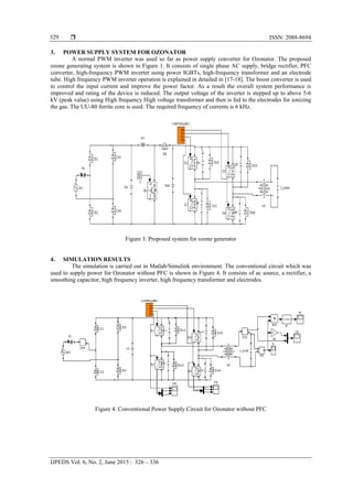 Supply Power Factor Improvement in Ozone Generator System Using Active ...