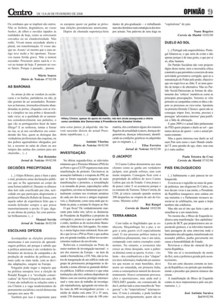 O Centro - n.º 44 – 13.02.2008