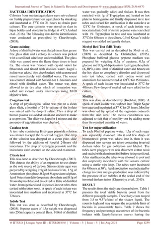 Isolation and Identification of Bacteria from Peeled and Ready to Eat ...