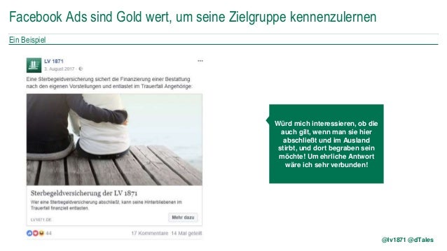 Sterbegeldportal Vorsorgeweitblick W Erben Mit Facebook Ads Afbmc