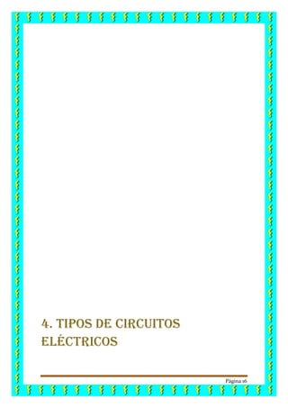 Página 16
4. TIPOS DE Circuitos
Eléctricos
 