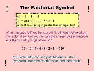 1631 the binomial theorem | PPT