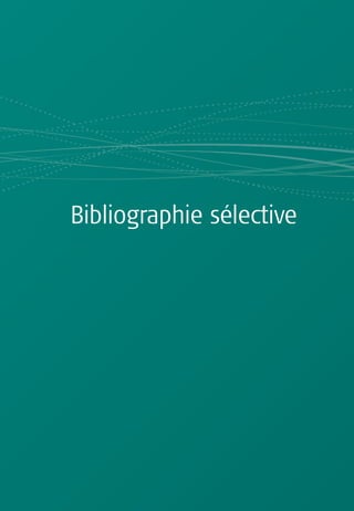 Bibliographie sélective
 