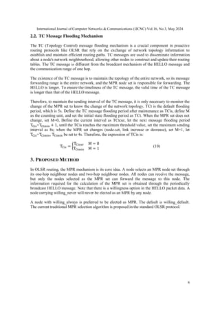Improved MPR Selection Algorithm-Based WS-OLSR Routing Protocol | PDF