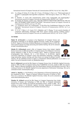 Analysis and Evolution of SHA-1 Algorithm - Analytical Technique | PDF
