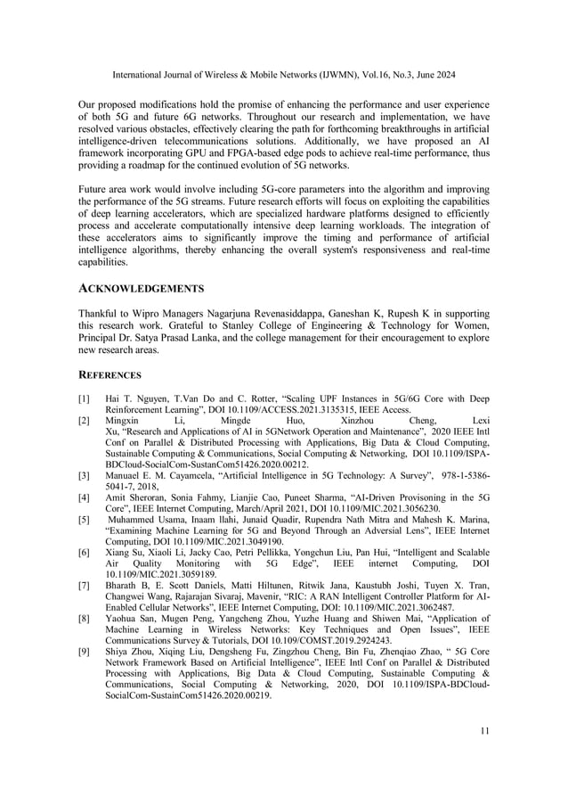 Modified O-RAN 5G Edge Reference Architecture using RNN | PDF